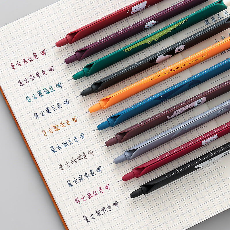 3-in-1 Gel Pens, Ruler, Bookmark