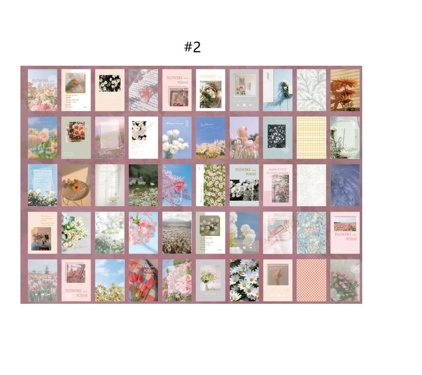 Aesthetic sticker book
