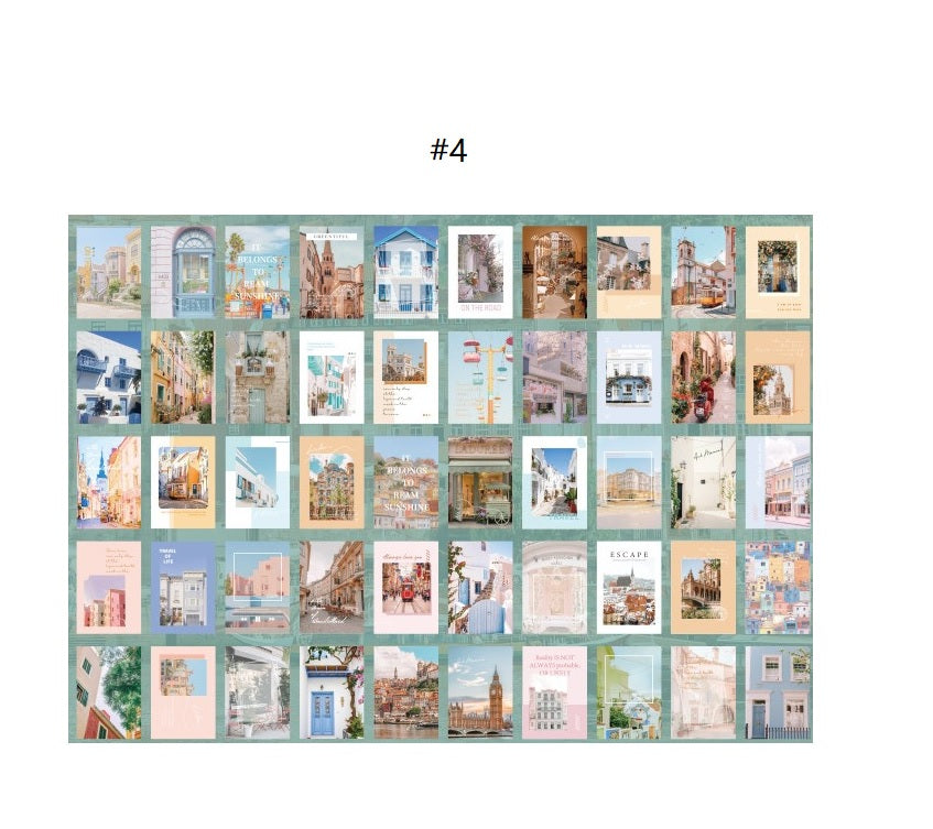 Aesthetic sticker book