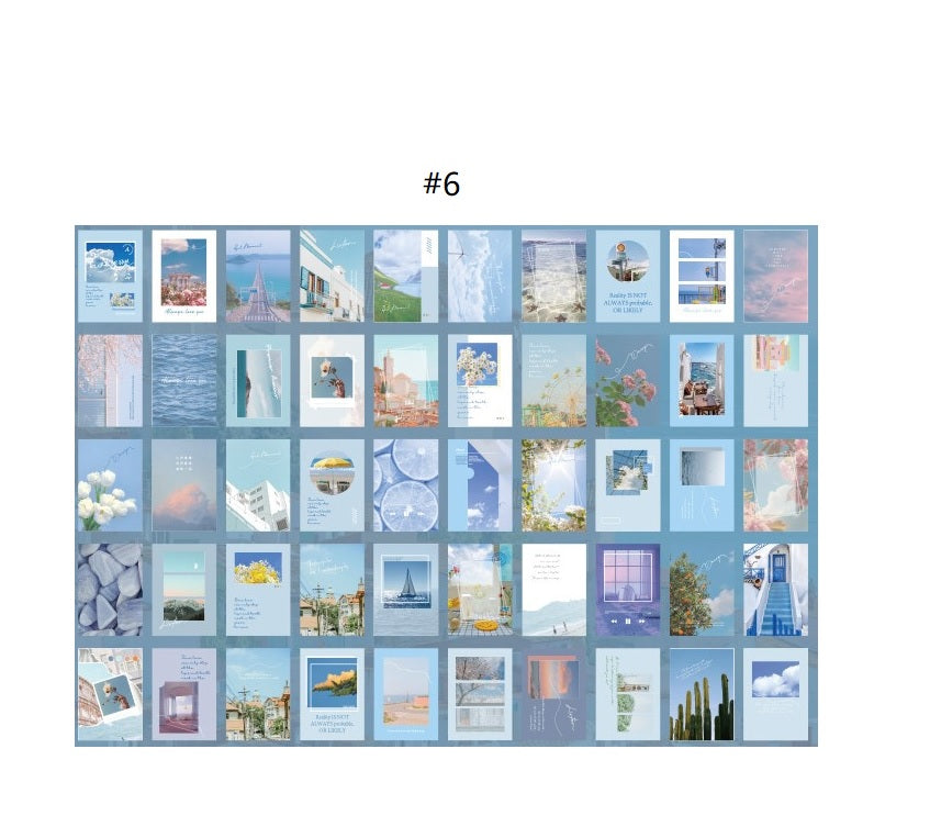 Aesthetic sticker book