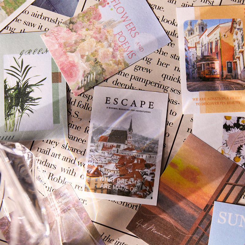 Aesthetic sticker book