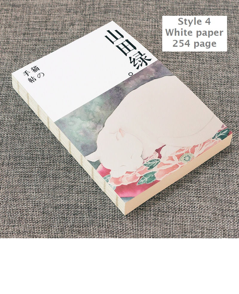 Japanese style Notebook, sketch book, Journal,Planner,bullet journal,Diary