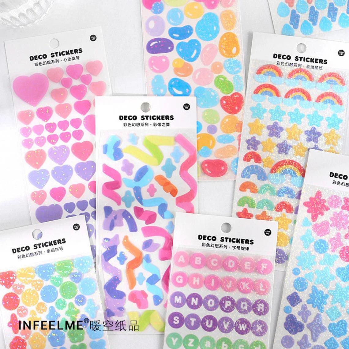 Polco Confetti Sticker Sheets