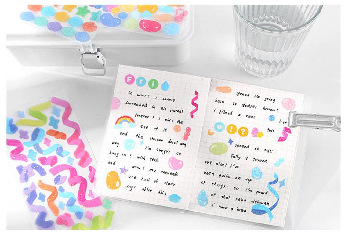 Polco Confetti Sticker Sheets