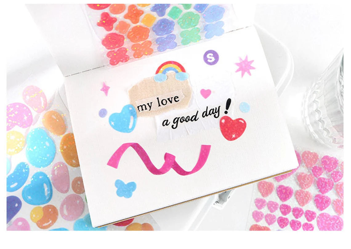 Polco Confetti Sticker Sheets