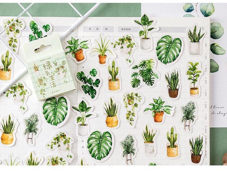 Potted Plants stickers