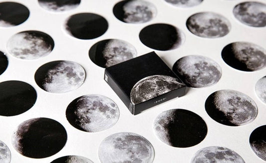Moon stickers pack