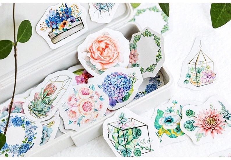 Blooming Flowers stickers