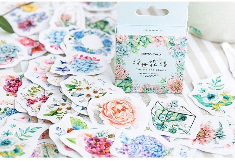 Blooming Flowers stickers