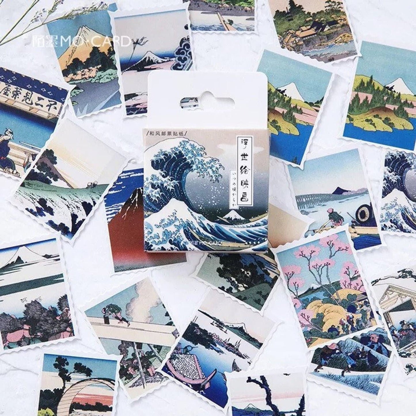 Vintage Japan stickers pack
