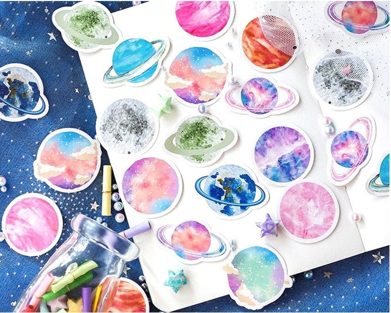 Planet Stickers Pack