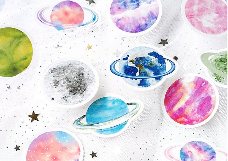 Planet Stickers Pack