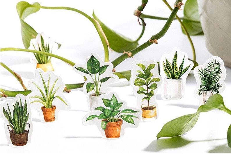 Potted Plants stickers