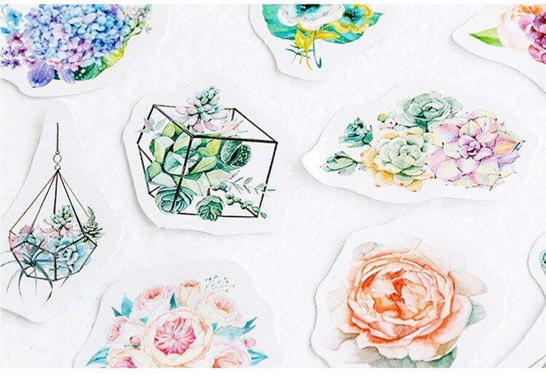 Blooming Flowers stickers