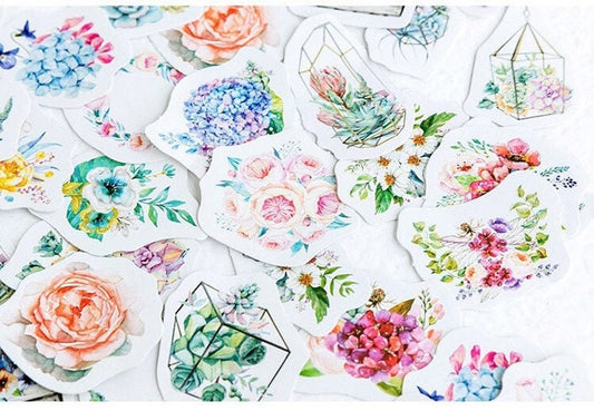 Blooming Flowers stickers