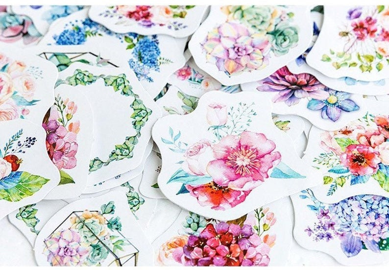 Blooming Flowers stickers