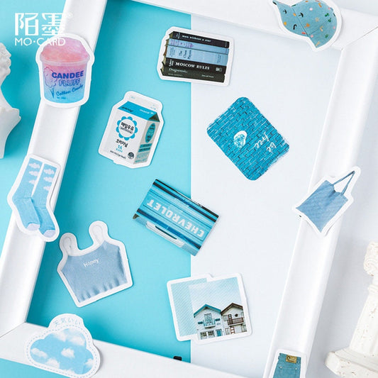 Blue Decorative Stickers