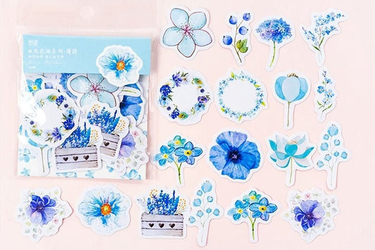 Colourful Flower stickers pack