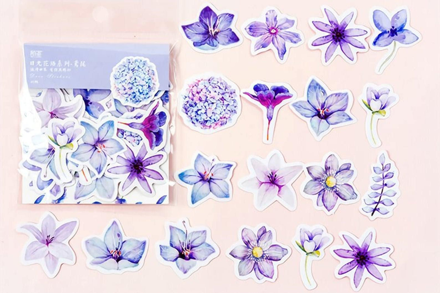 Colourful Flower stickers pack