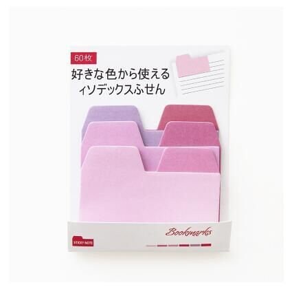Multi coloured sticky tabs