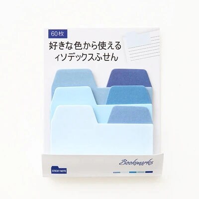 Multi coloured sticky tabs