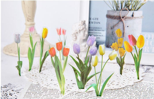 Vinyl Flower Stickers