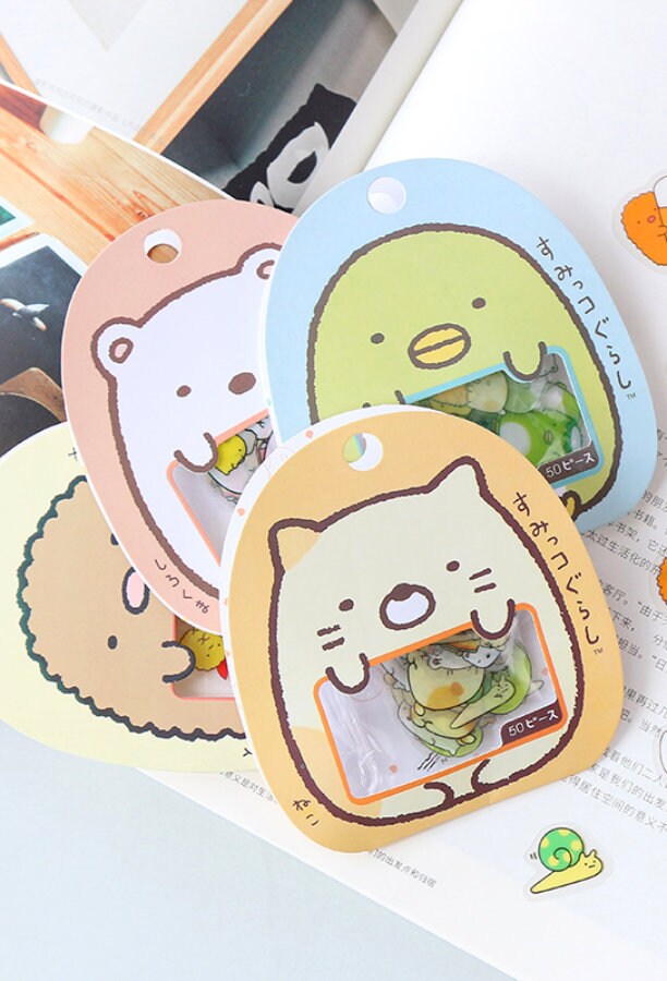 Kawii Animal vinyl stickers