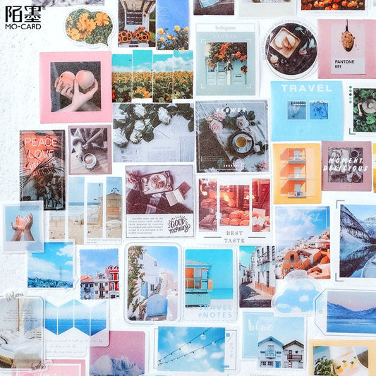 Scenery Collage stickers