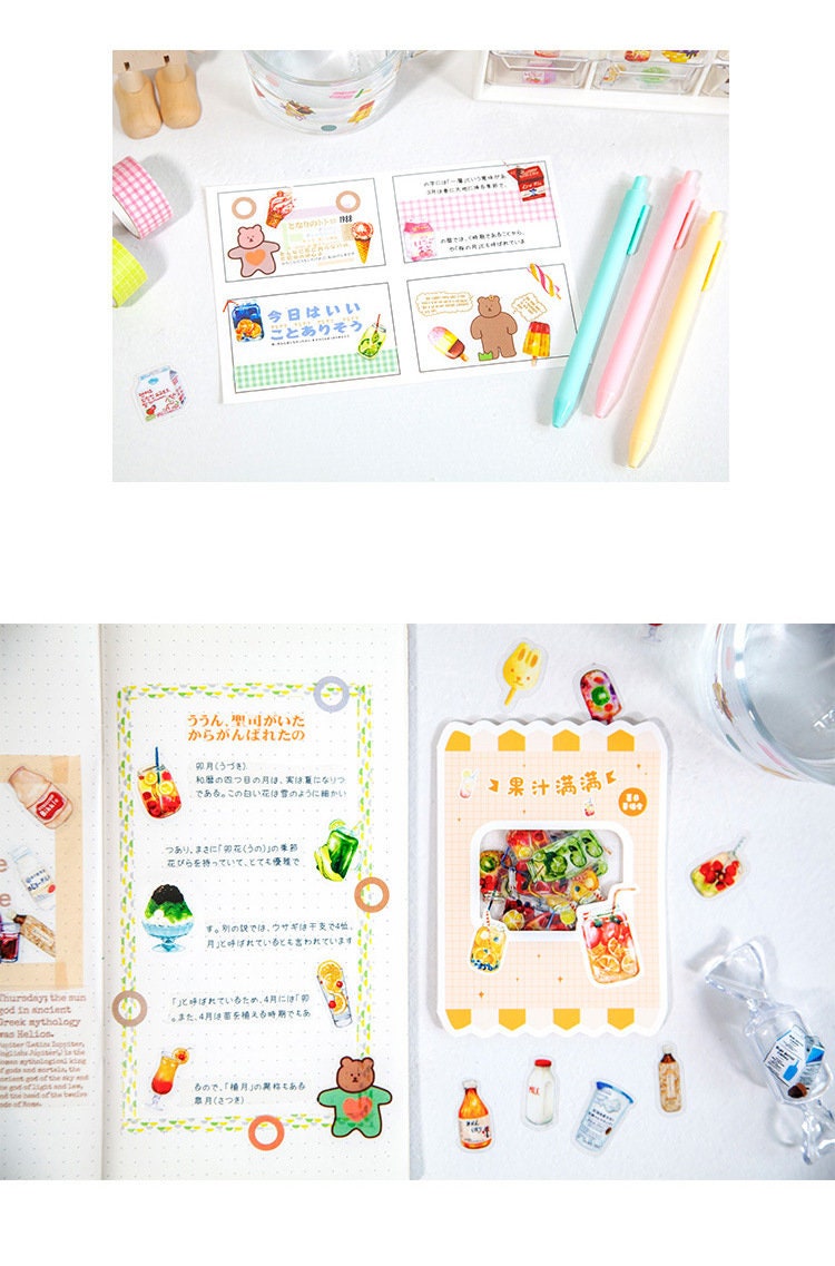 Vinyl Food, Lolly and drinks stickers