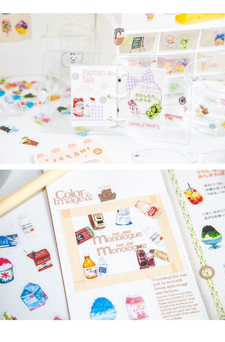 Vinyl Food, Lolly and drinks stickers