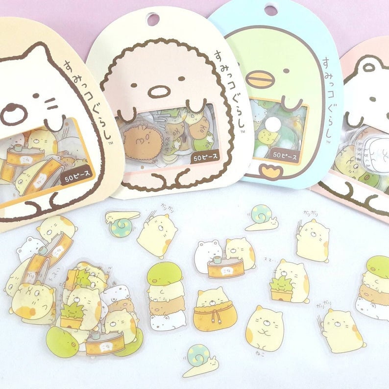 Kawii Animal vinyl stickers