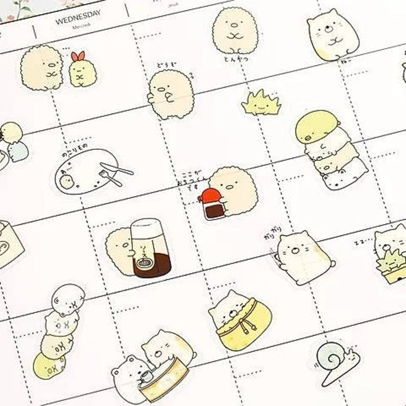 Kawii Animal vinyl stickers