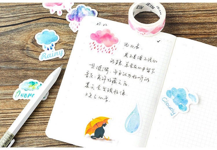 Weather stickers pack
