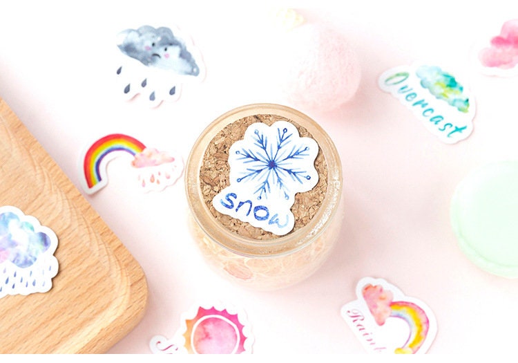 Weather stickers pack