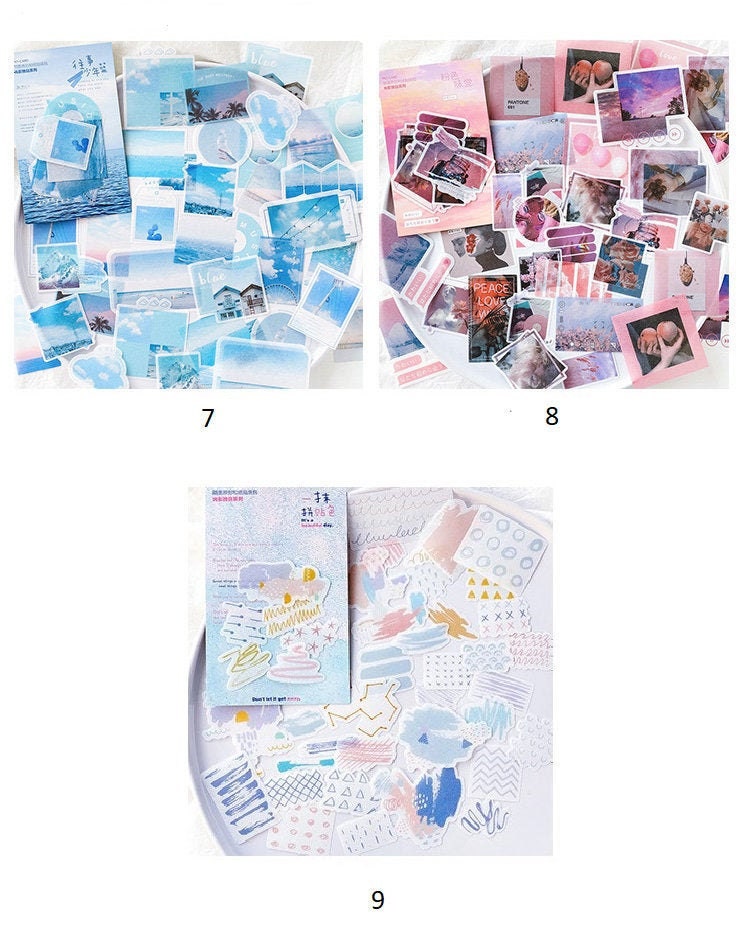 Scenery Collage stickers