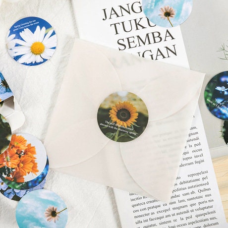Floral stickers pack