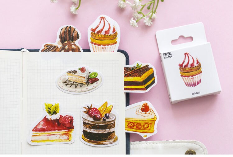 Cake stickers pack - 50 pcs