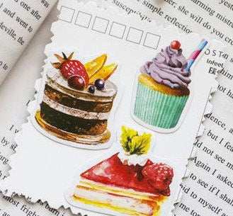 Cake stickers pack - 50 pcs