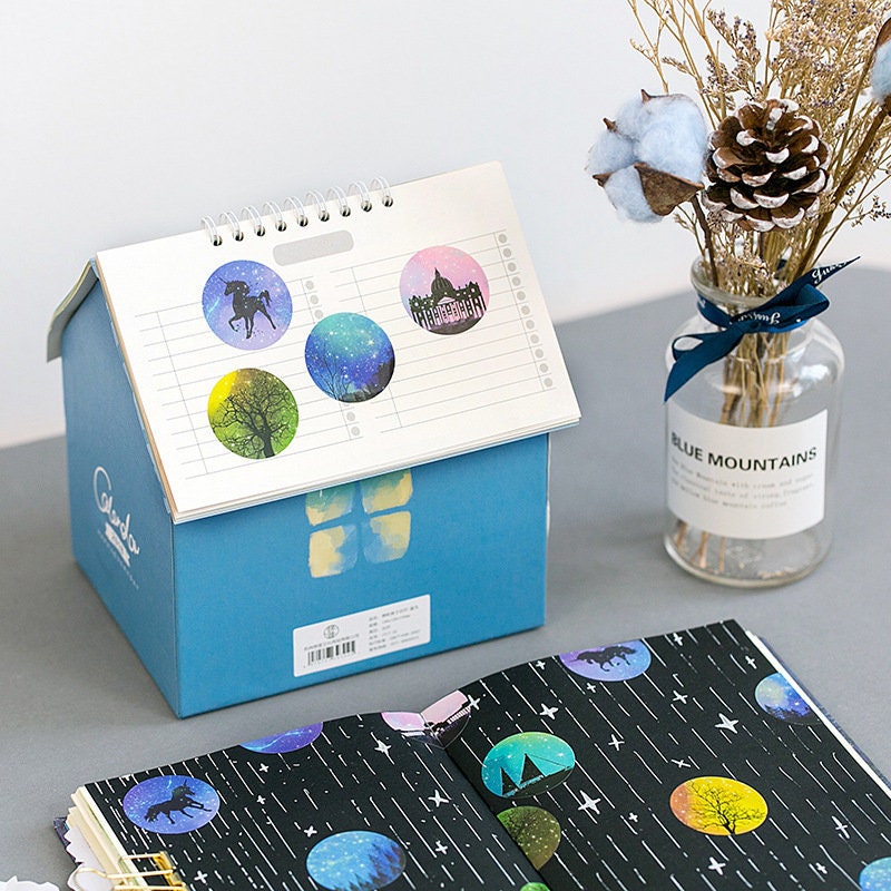 Galaxy stickers pack - 50 pcs