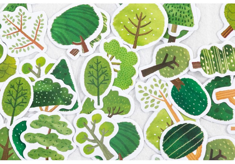 Tree stickers pack