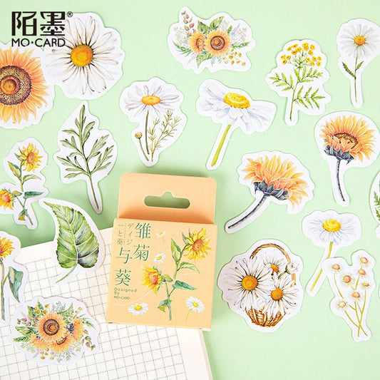 Daisy Flower Stickers