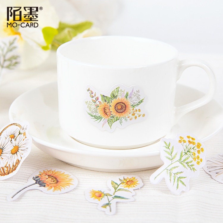 Daisy Flower Stickers
