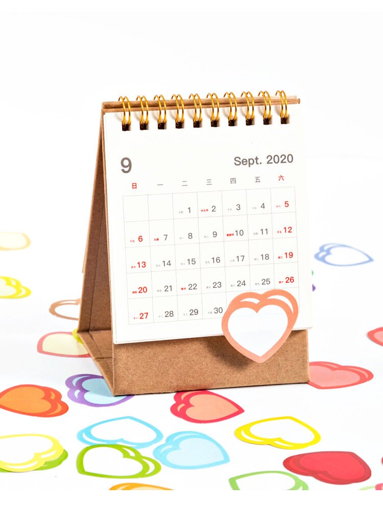 Kawii heart sticker pack