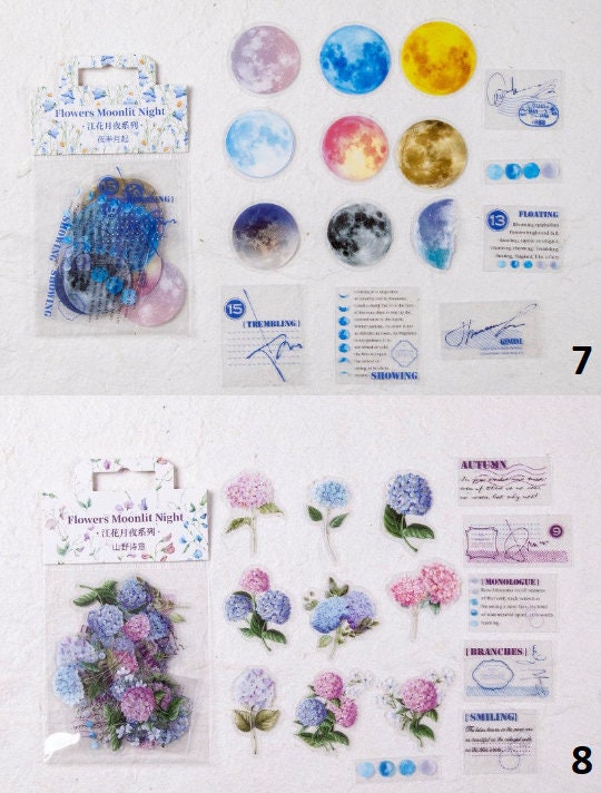 Vinyl Flower Stickers