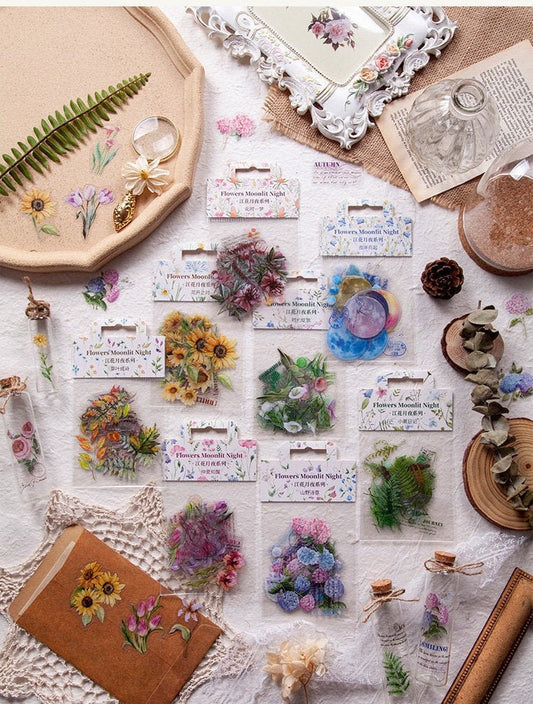 Vinyl Flower Stickers