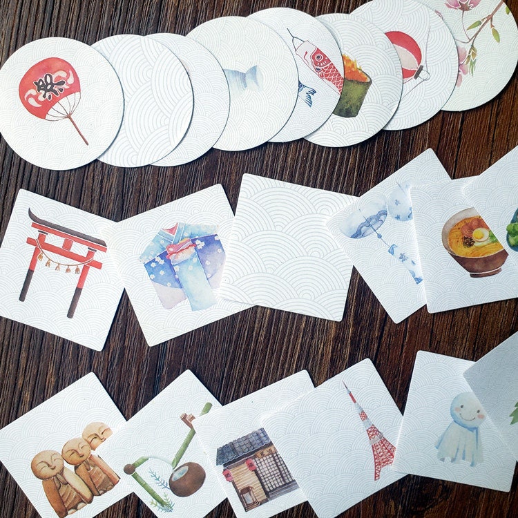 Japanese Watercolour Stickers