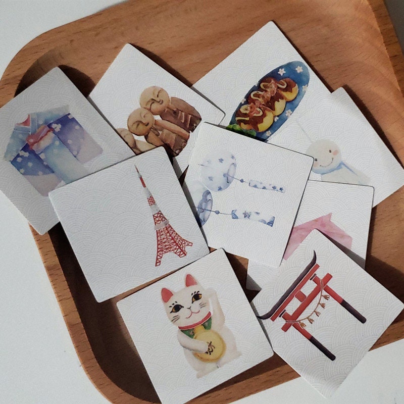 Japanese Watercolour Stickers
