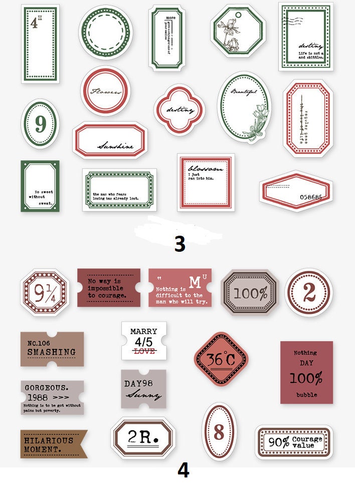 Vintage Tags Pack