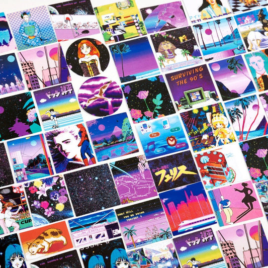 Visco girl stickers pack