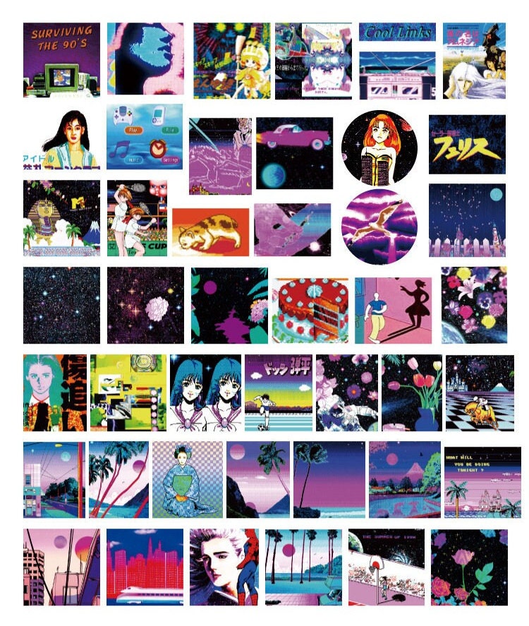 Visco girl stickers pack